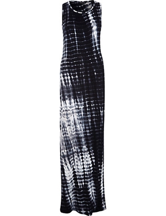 Vestido maxi tie dye